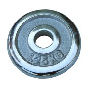   Capetan®kromirani 1,25kg utegni disk s promjerom rupe 31mm- kromirani utegni disk
