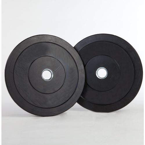 Capetan® gumirani 31mm promjera,2,5 kg standardni utegni disk s čeličnim prstenom u sredini