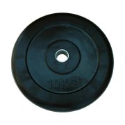 Capetan® gumirani 31mm promjera, 10 kg standardni utegni disk s čeličnim prstenom u sredini Capetan® gumirani 31mm promjera, 10 kg standardni utegni disk s čeličnim prstenom u sredini