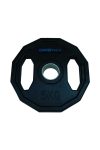 Capetan® Olympia 5 kg utegni disk gumirane površine s dvije ručke, kvadratna zaštita od prevrtanja s promjerom rupe od 51mm