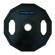 Capetan® Olympia 15 kg utegni disk gumirane površine s dvije ručke, kvadratna zaštita od prevrtanja s promjerom rupe od 51mm Capetan® Olympia 15 kg utegni disk gumirane površine s dvije ručke, kvadratna zaštita od prevrtanja s promjerom rupe od 51mm