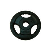 Capetan® Tri Grip gumirani ergonomski utegni disk od 1,25 kg s promjerom rupe 31 mm Capetan® Tri Grip gumirani ergonomski utegni disk od 1,25 kg s promjerom rupe 31 mm