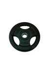 Capetan® Tri Grip gumirani ergonomski utegni disk od 2,5 kg s promjerom rupe 31 mm