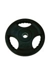 Capetan® Tri Grip gumirani ergonomski utegni disk od 5 kg s promjerom rupe 31 mm