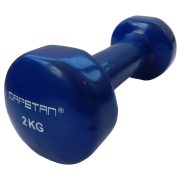 Capetan®2x2kg Čelični jednoručni uteg obložen mekim vinilom (2 kom.) Capetan®2x2kg Čelični jednoručni uteg obložen mekim vinilom (2 kom.)