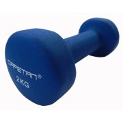   Capetan® Par jednoručnih bučica s neoprenski premazom 2x2 kg - bučica obložena neoprenom