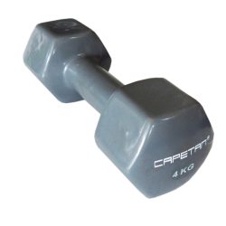   Tactic Sport Professional Line 2x4 kg Par jednoručnih čeličnih bučica s vinil premazom