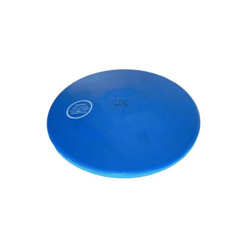 Tactic Sport gumeni trening disk 1kg, plave boje,  ne ostavlja tamni trag na podu